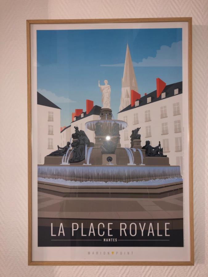 Le Grand Royal, 2 Chambres De Charme, Place Royale Нант Екстер'єр фото